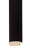 Contemporary Black wood poster frame sample