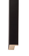 Minimalist flat Black wood poster frame sample