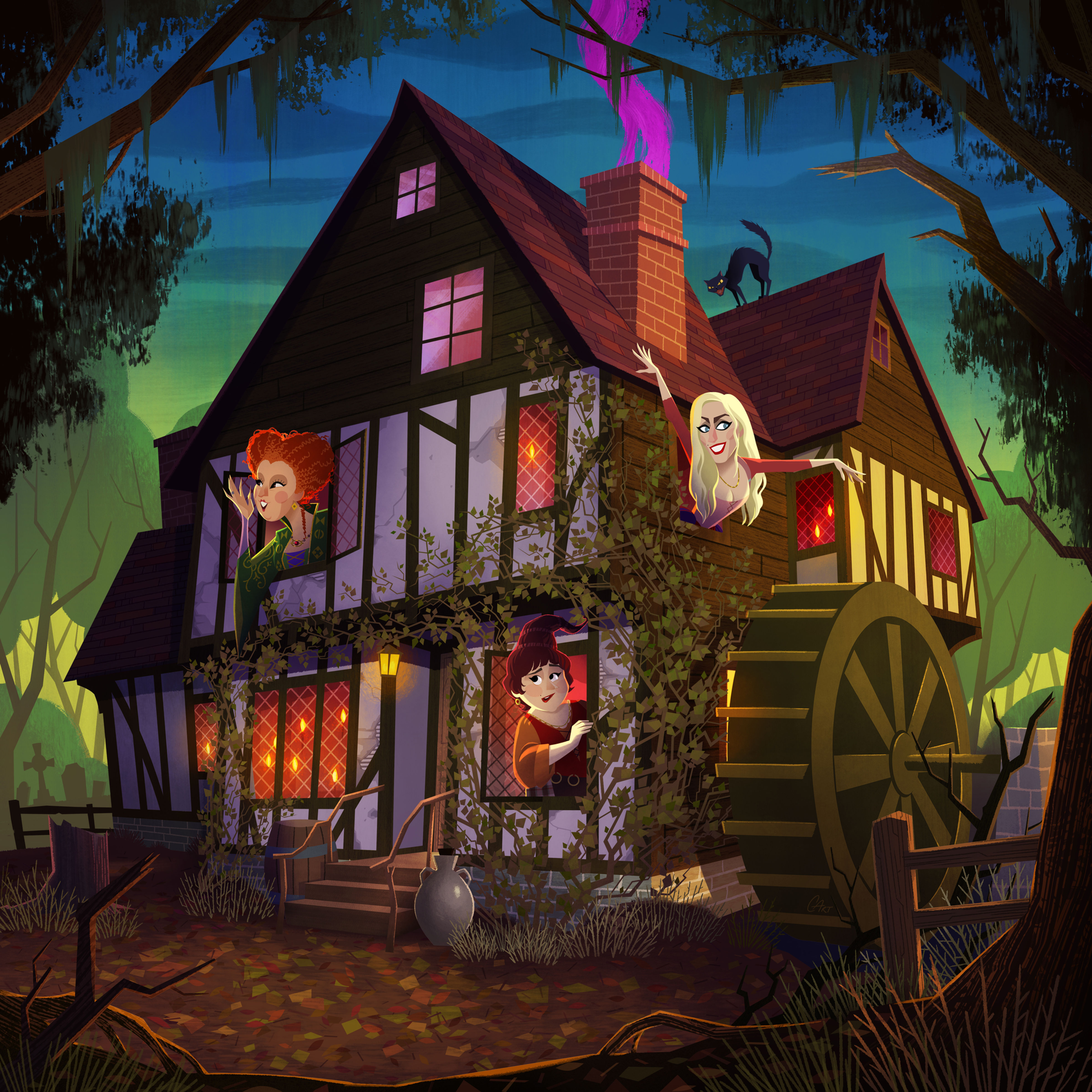 Halloween Houses: Hocus Pocus