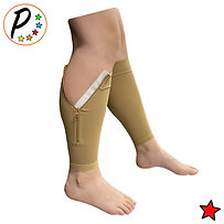Shin Sleeve With Zipper