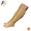 Thumbnail: Footless 15-20 mmHg Moderate Compression Leg Circulation Calf Sleeve With Zipper