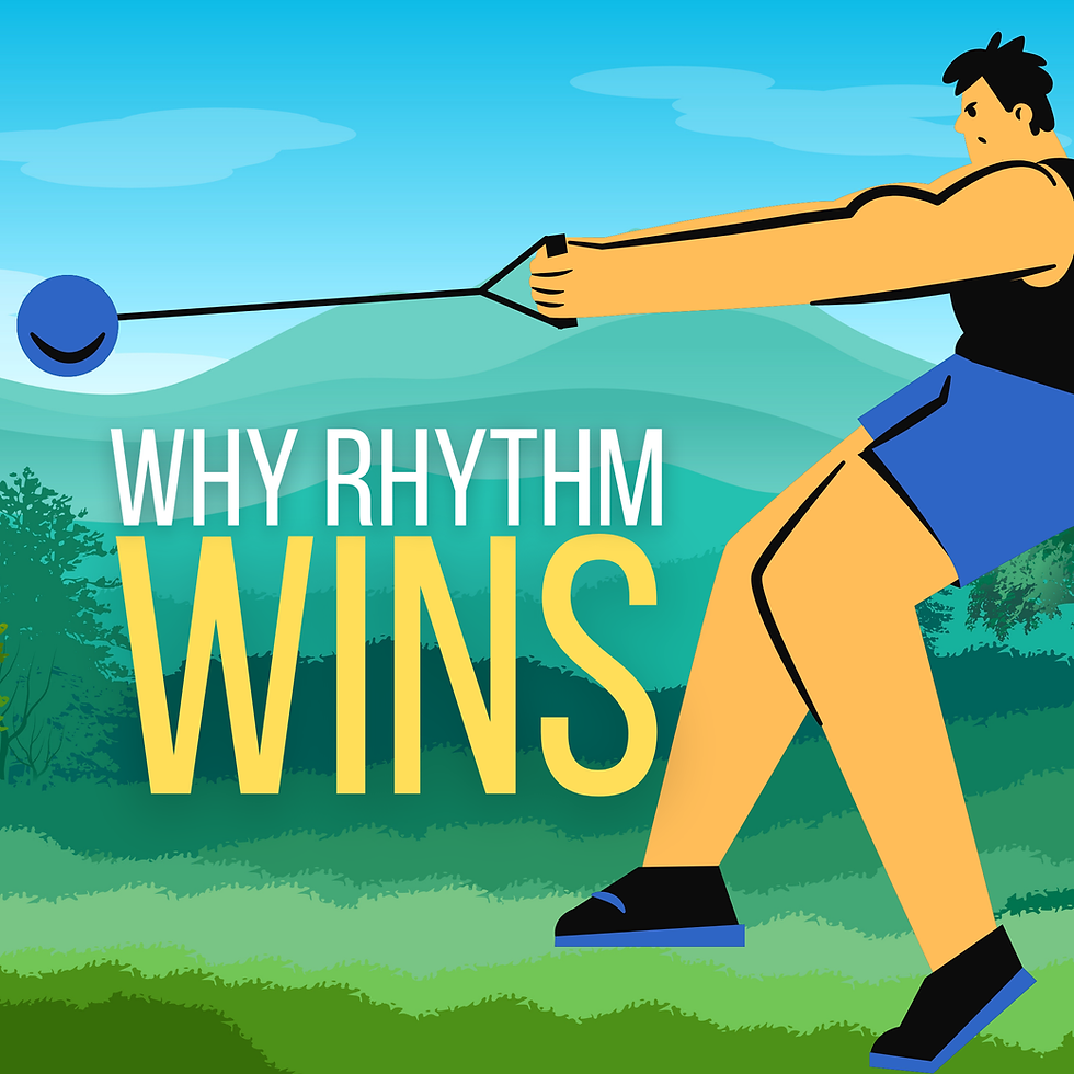 Why Rhythm Wins — The Core of Every Great Throw
