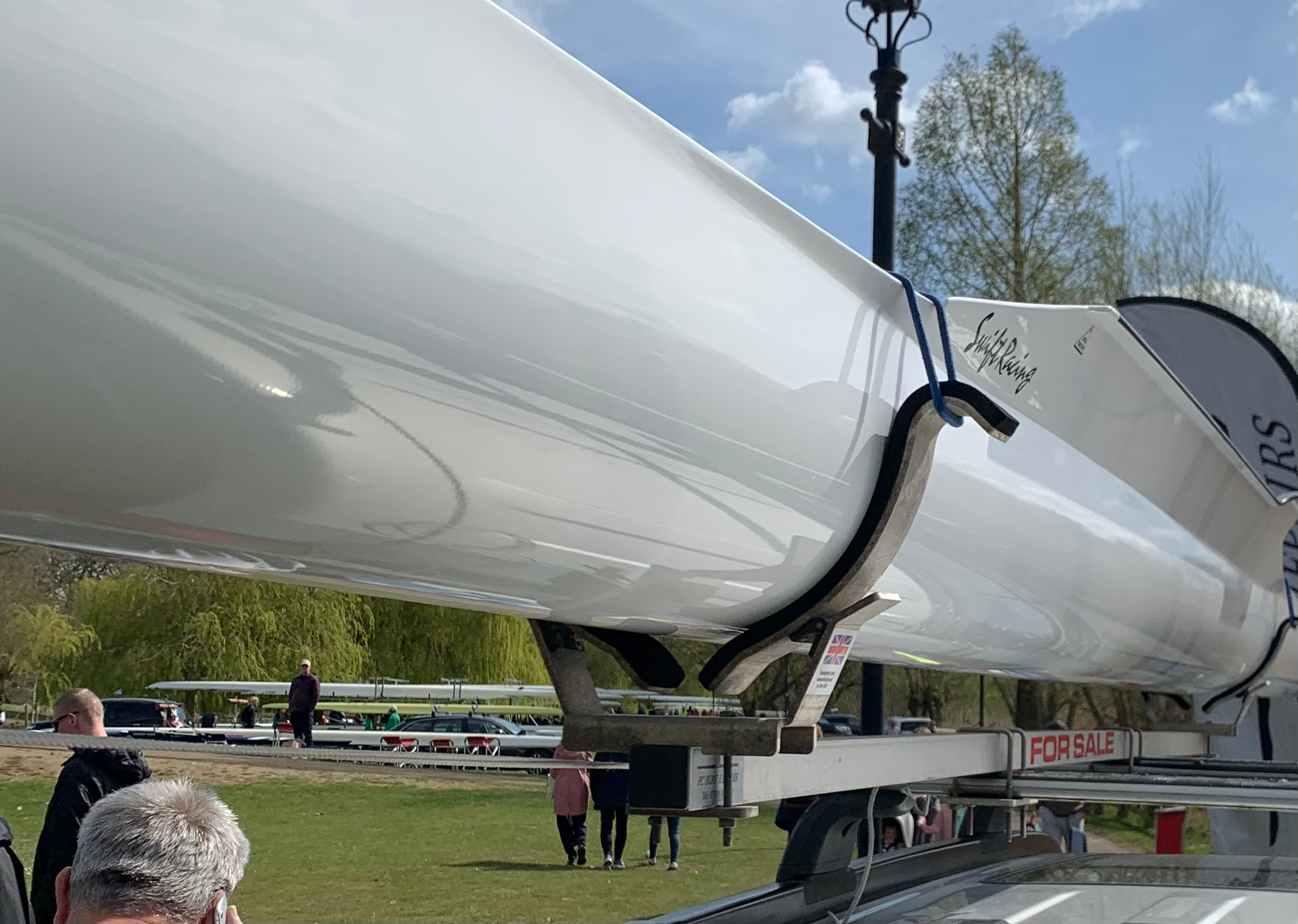 RowGo scull roof carrier