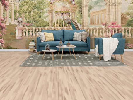 Why English Garden Wallpaper is Perfect for Your Living Room Décor