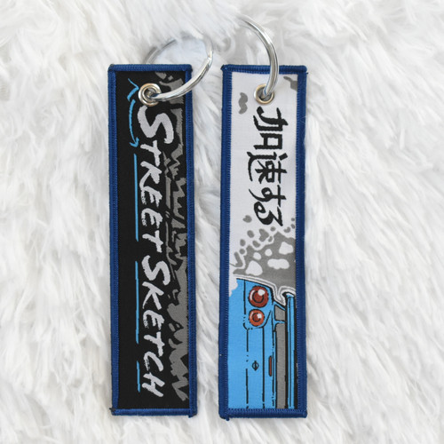 Nissan R34 GTR Double-Sided Jet Tag | Street Sketch