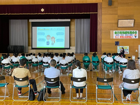 上越市立中郷小学校5.6年生、中郷中学校1.2.3年生向け研修のご報告