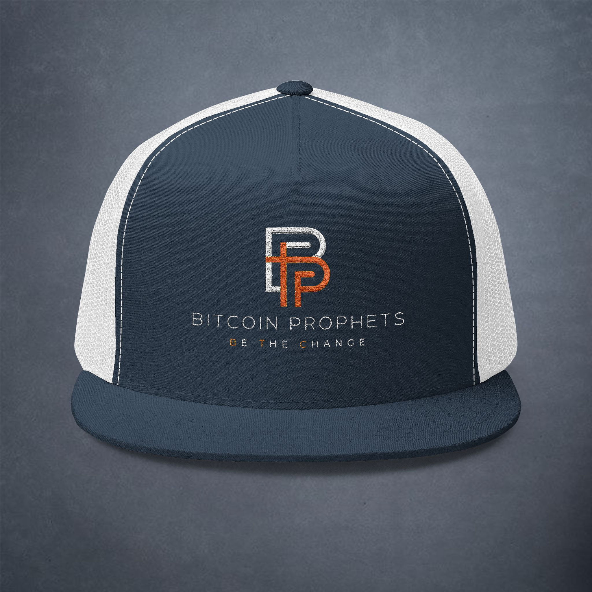 Bitcoin Prophets | Trucker Hat | Navy/White