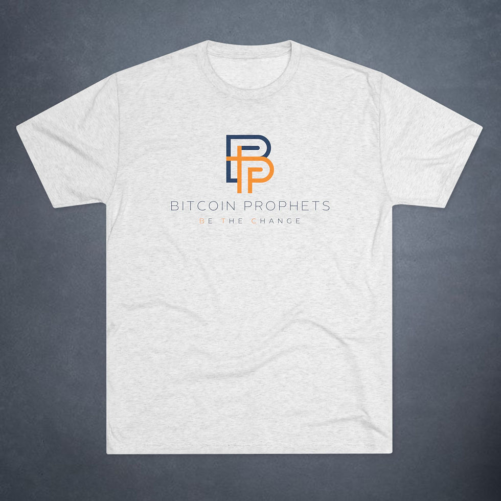 Bitcoin Prophets | Tri-Blend Crew Tee