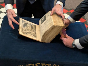 Washington’s Inaugural Bible Makes Rare Putnam Appearance