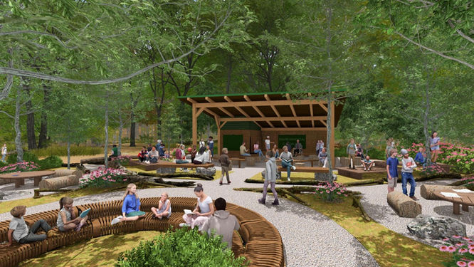 Vision for ‘Forest Classroom’ in Garrison Takes Shape