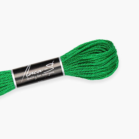 Муліне Luca-S Нитки для вишивання Колір зелений 243