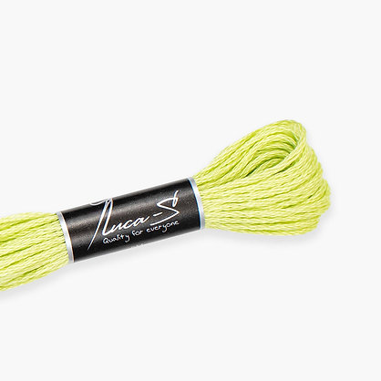 Муліне Luca-S Нитки для вишивання Колір зелений салатний 287