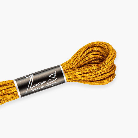 Муліне Luca-S Нитки для вищивання Колір жовтий 349