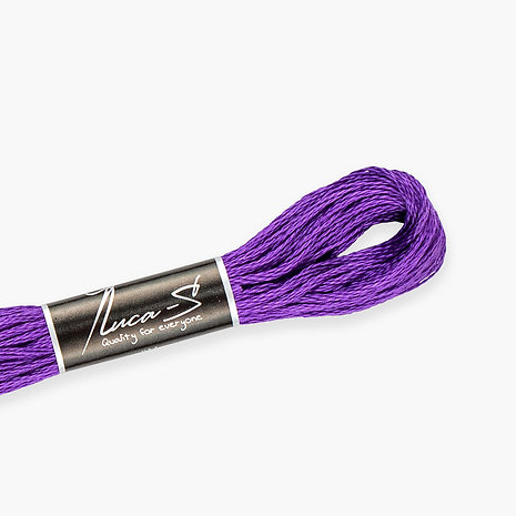Муліне Luca-S нитки для вишивки Колір ¦фіолетовий 125