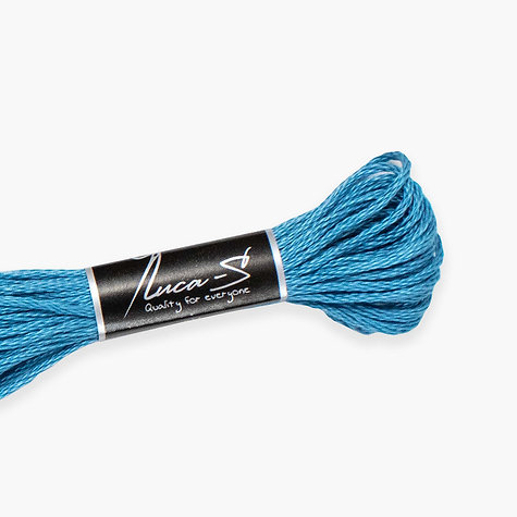 Муліне Luca-S нитки для вишивки Колір блакитний 199