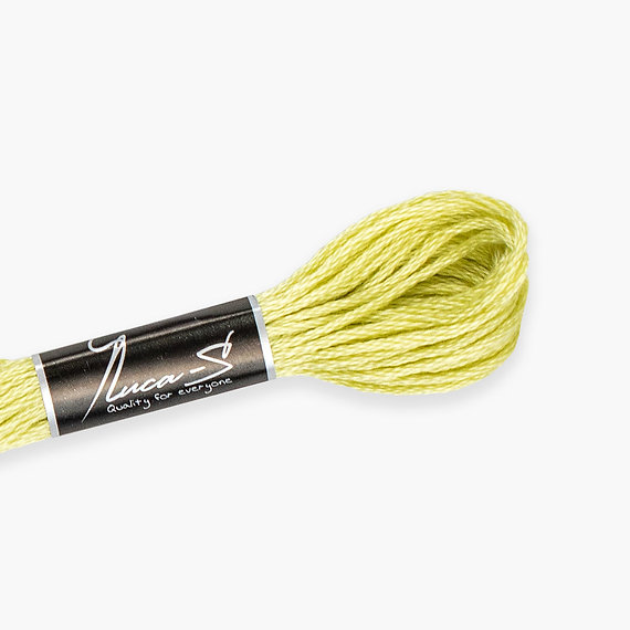 Муліне Luca-S Нитки для вишивання Колір салатовий 306