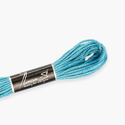 Муліне Luca-S нитки для вишивки Колір блакитний 174