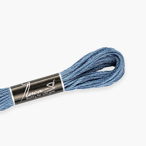 Муліне Luca-S нитки для вишивки Колір синій 193