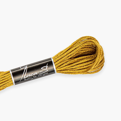 Муліне Luca-S Нитки для вищивання Колір бежевий 341