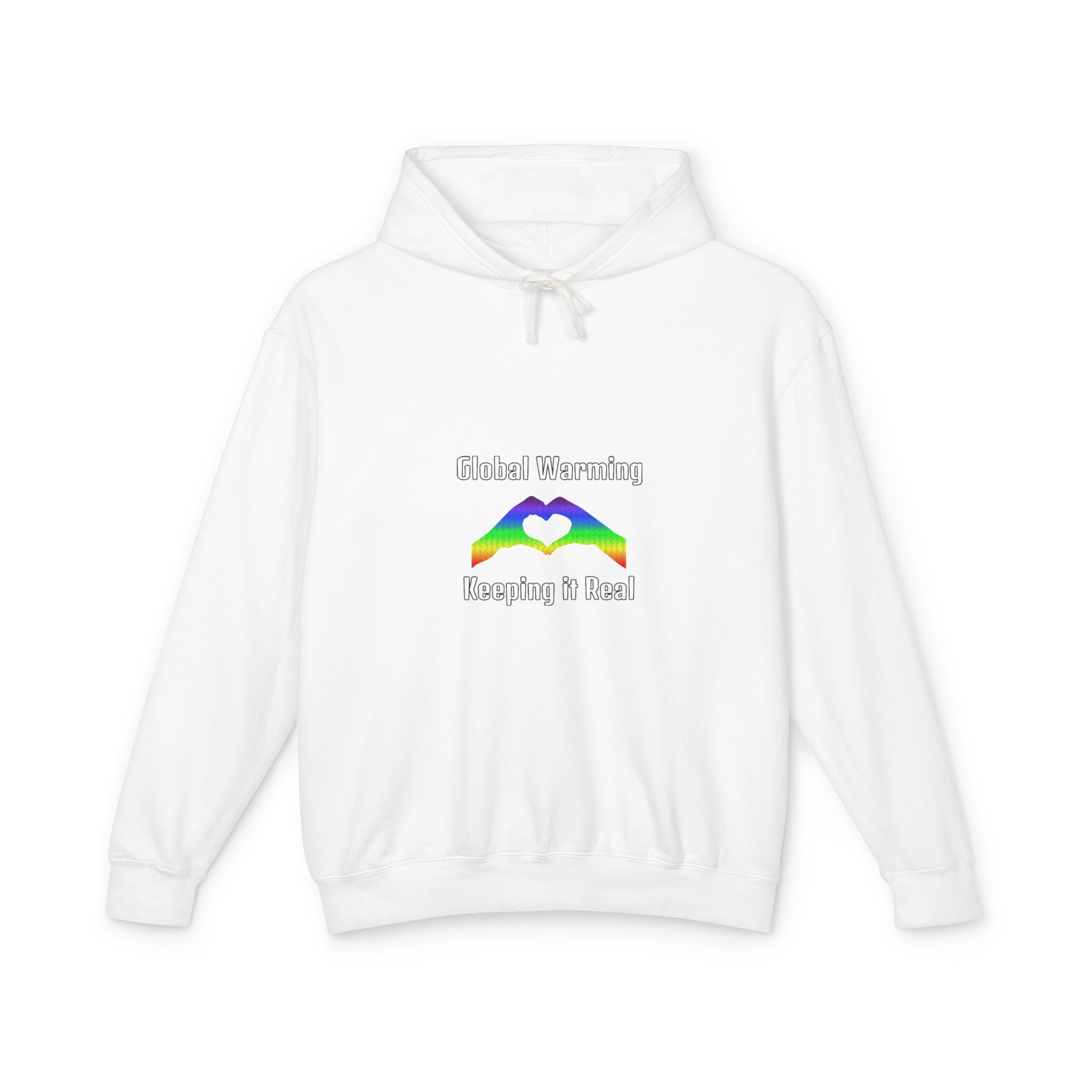 Adultz Hoodie / Global Warming - "iheart" - 100% Cotton