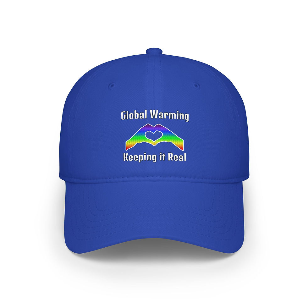 Thumbnail: Adultz Cap / Global Warming - "iheart" - 100% Cotton