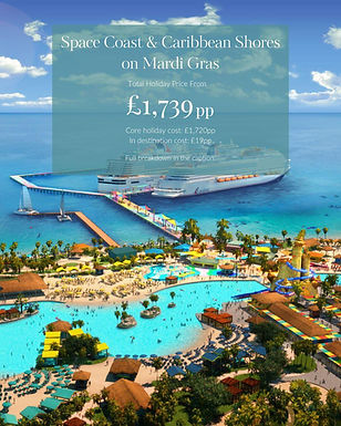 Space Coast & Caribbean Shores – Florida & Cruise Adventure