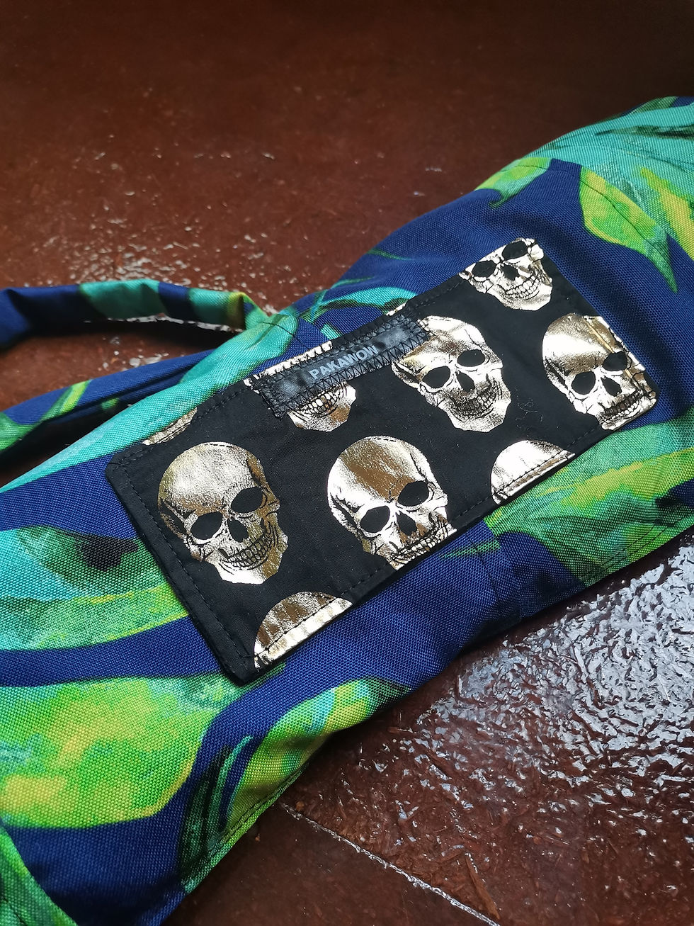 Thumbnail: Knitting case and wool bag set