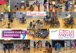 Regional YMCA Brookfield: Flash Mob Circus Summer Camp Activity