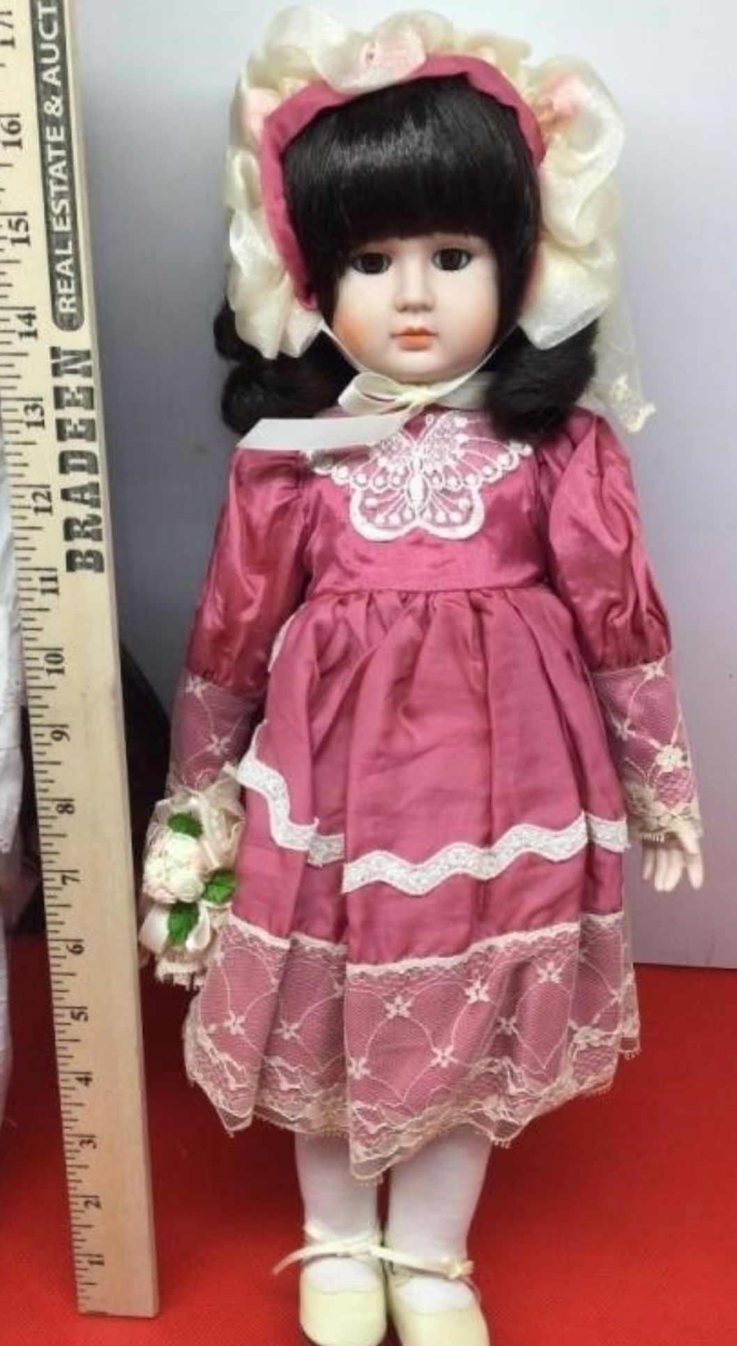 Collectible Doll, House of Global Art, Victoria Ashlea Doll, 1980s Large 15 inch