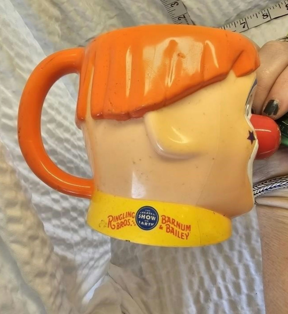 Thumbnail: Vintage Ringling Bros Barnum & Bailey Clown Mug