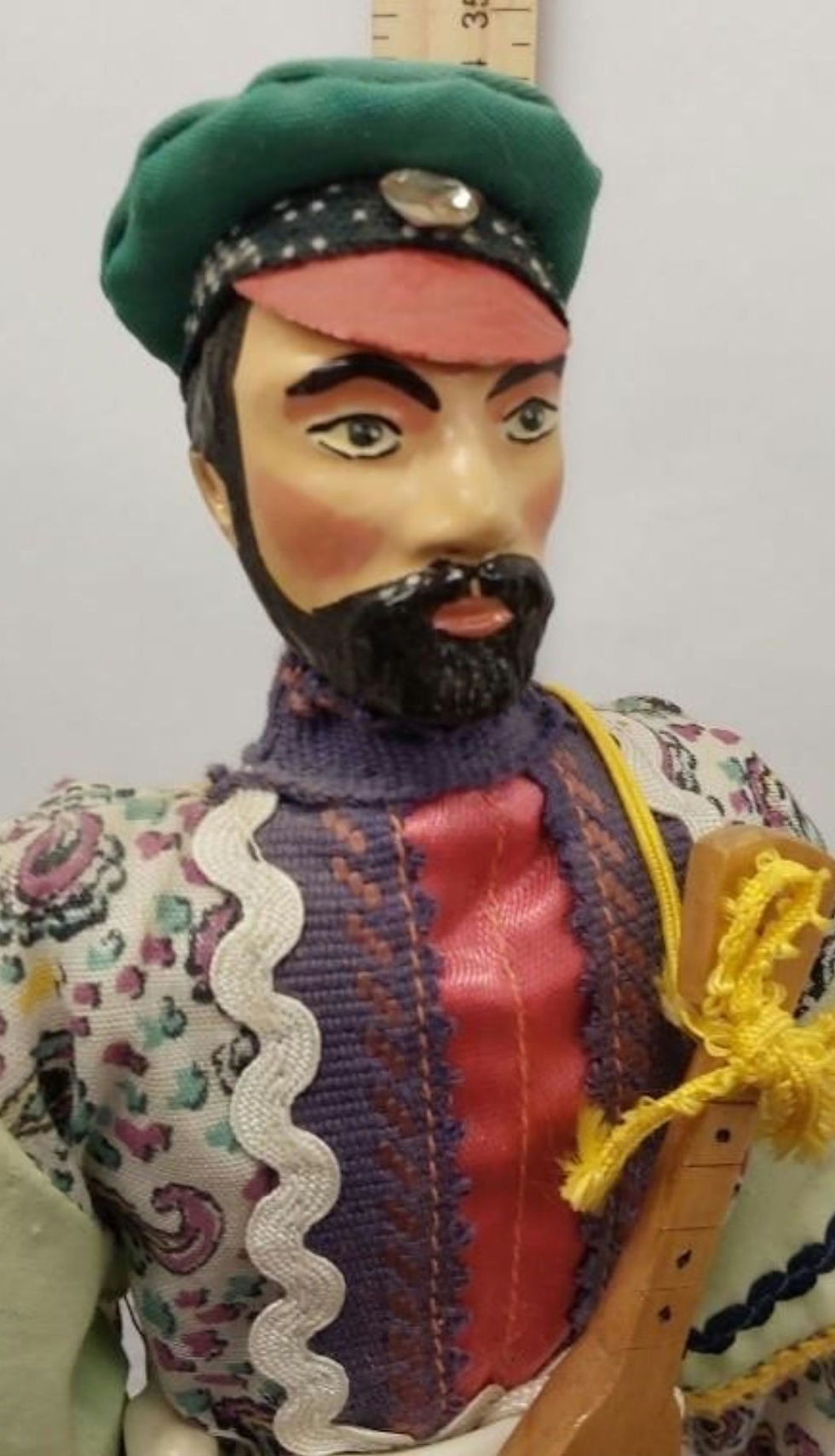 Thumbnail: Vintage Russian doll. 13in tall

