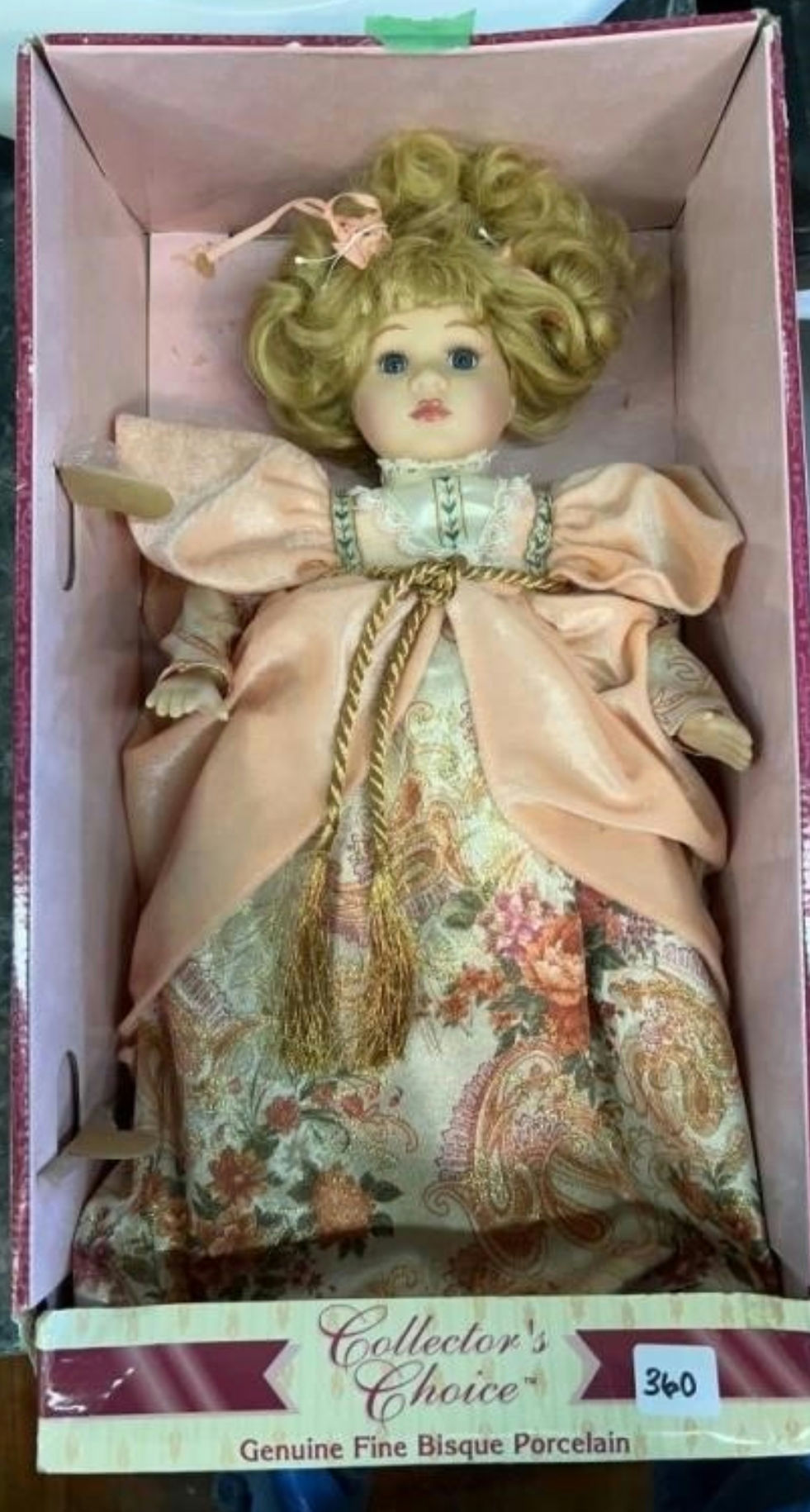 Collector's Choice Bisque Porcelain Doll

