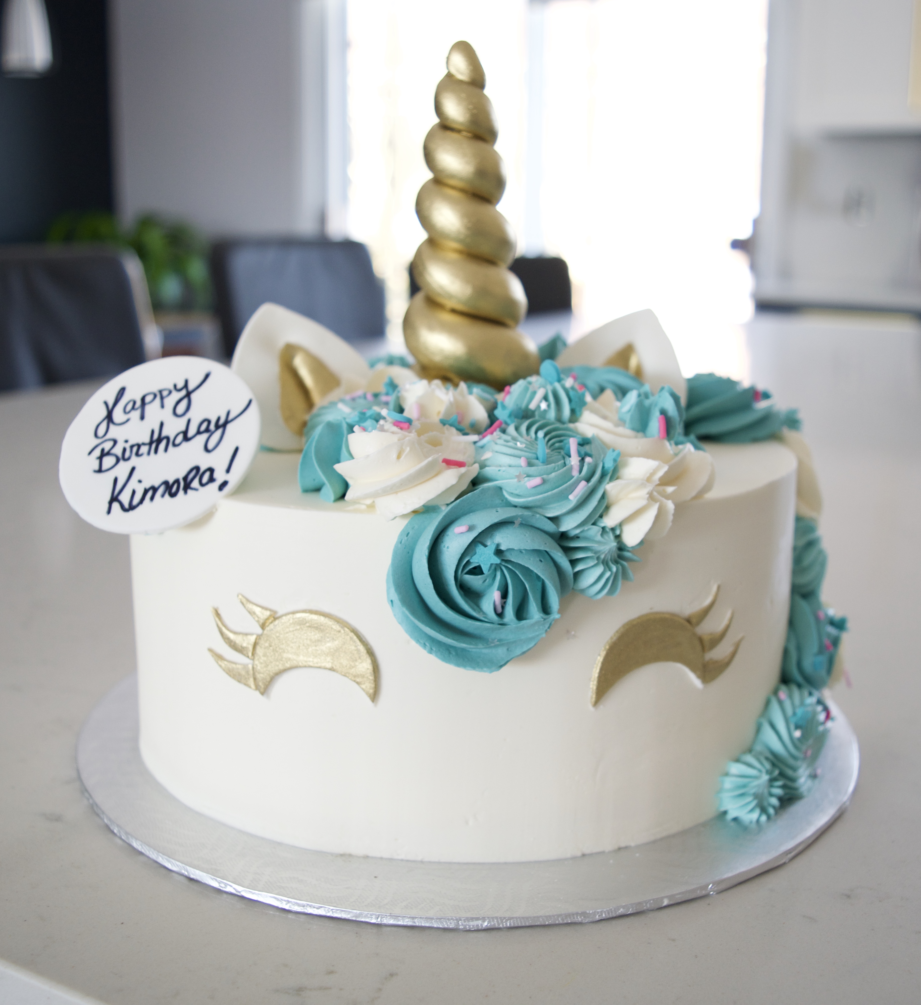 Licorne turquoise