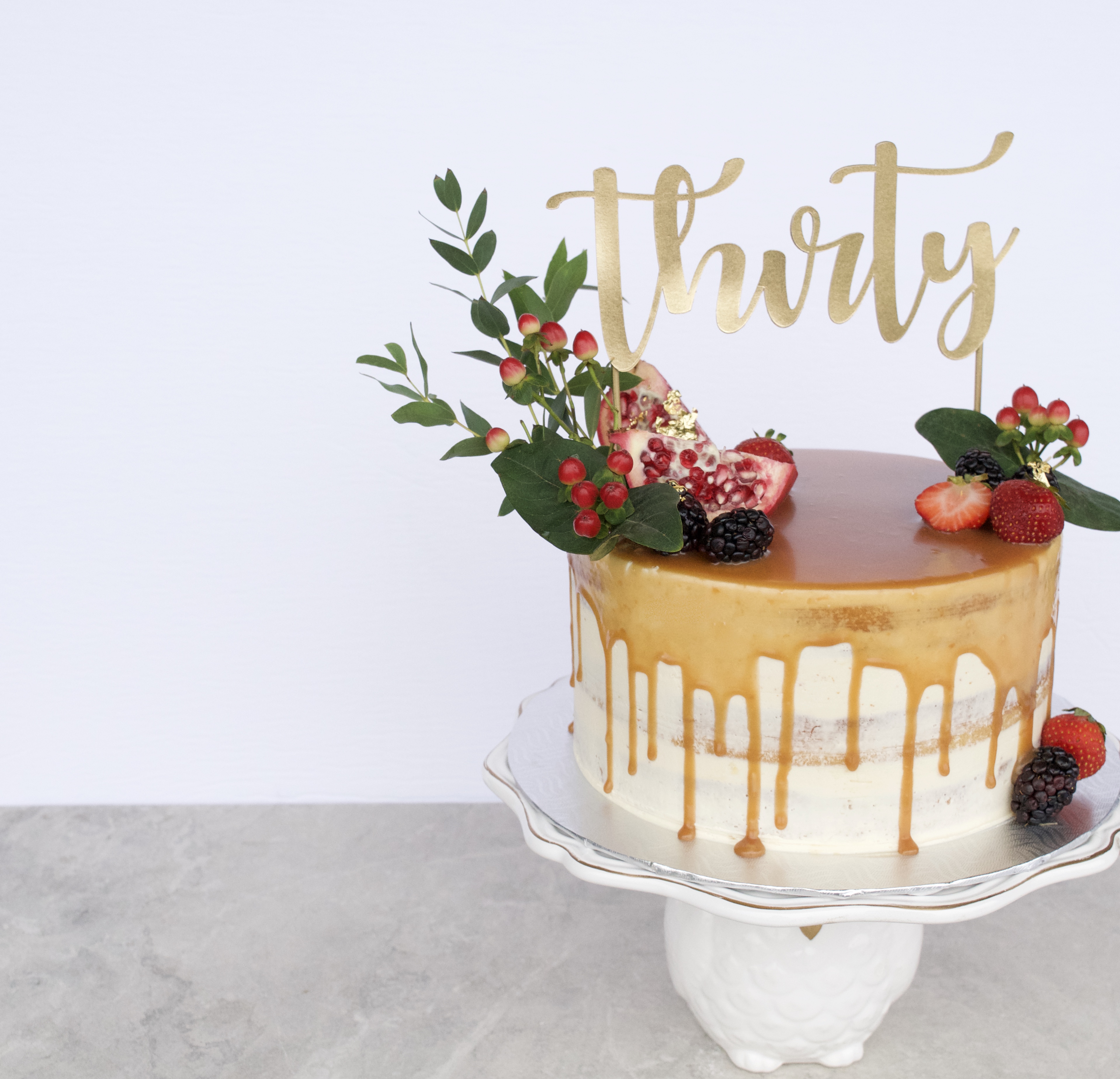 'Drip' au caramel