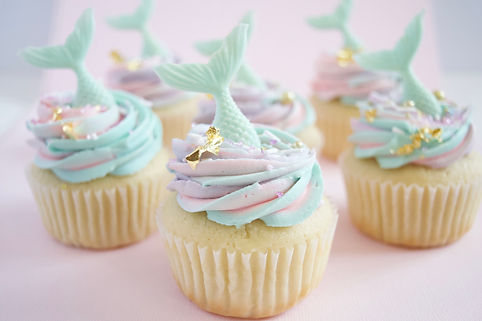Mermaid cupcakes