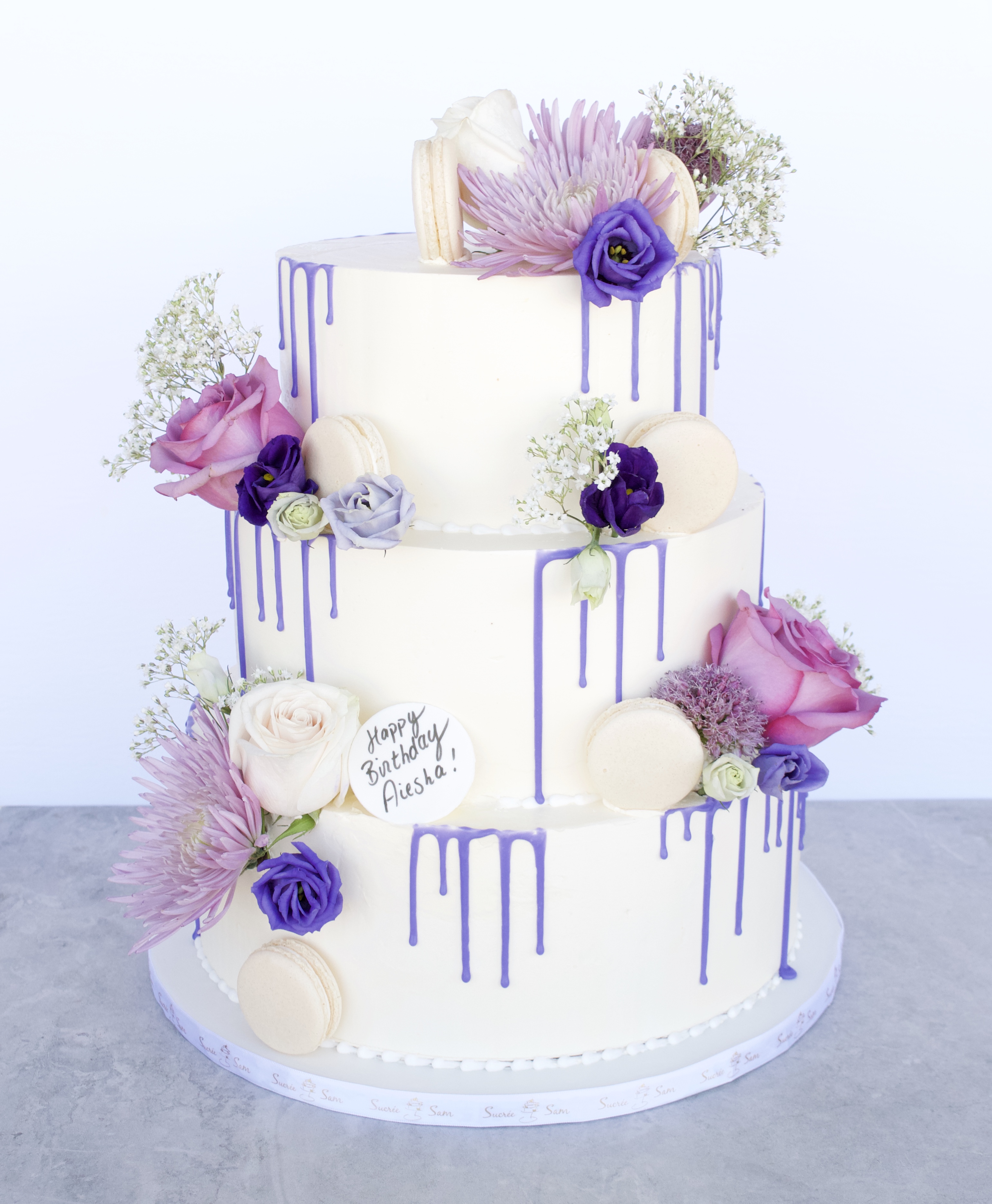 'Drip' mauve