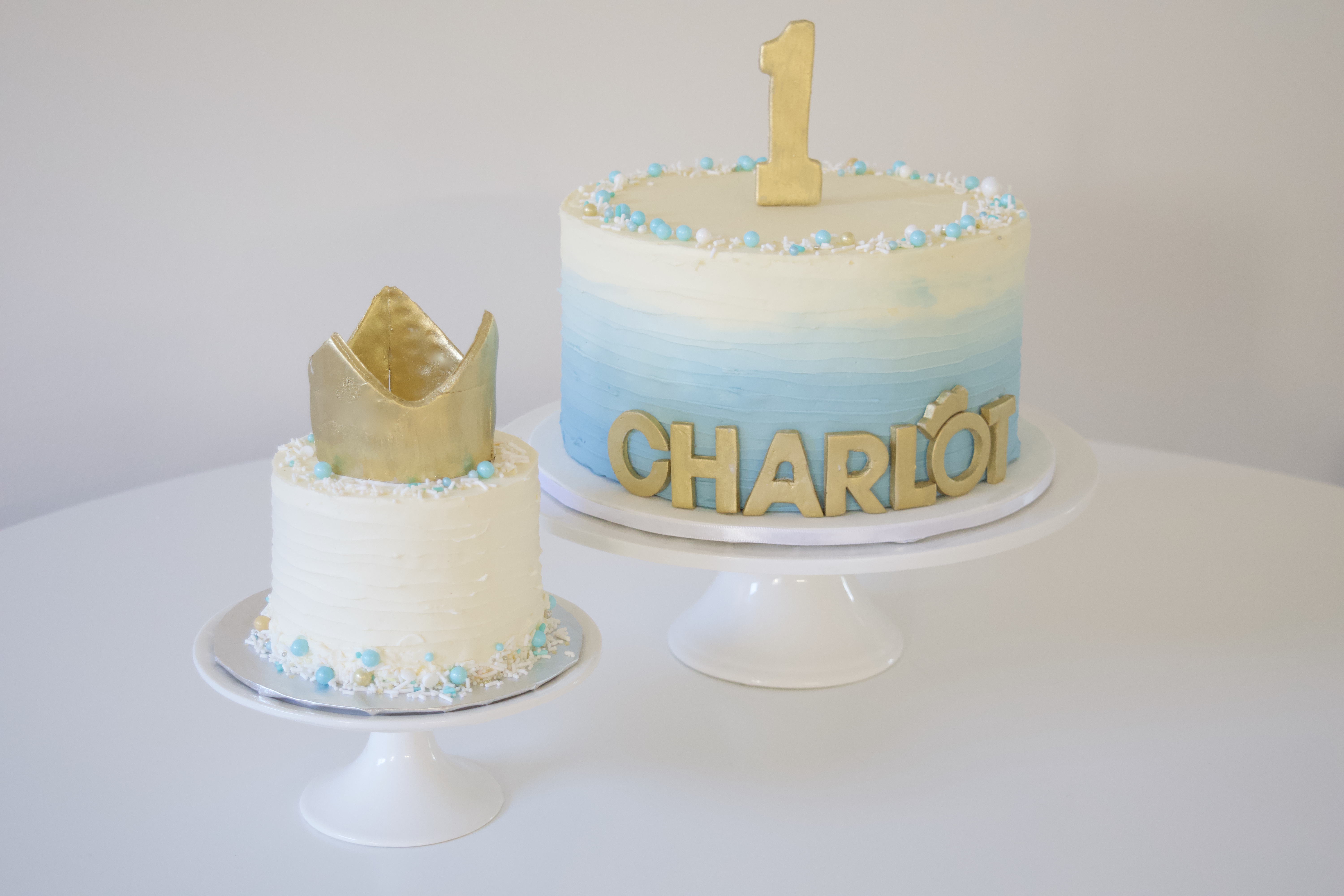 Ombré bleu