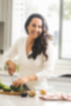 gia prep in kitchen white top.jpg