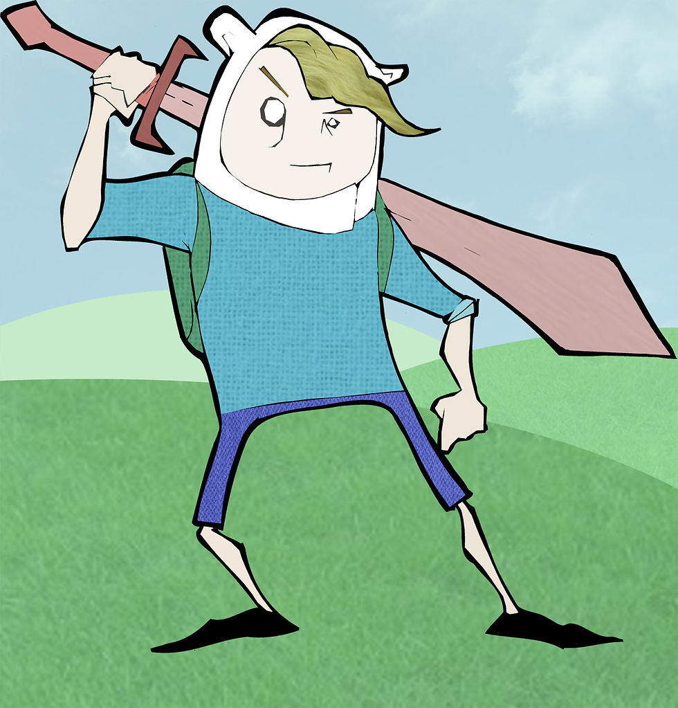 fin human