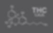 Chemical formula for THC