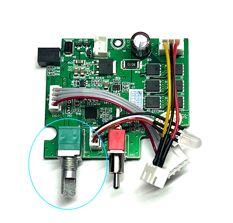 Thumbnail: Medicool Pro Power 35k Portable Control Board Speed Knob Replacement Part