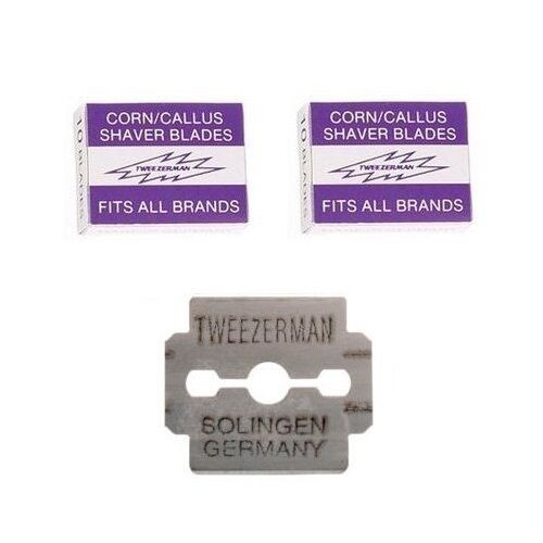 Tweezerman Corn Callus Replacement Shaver Blades 20 Blade Pack Drill