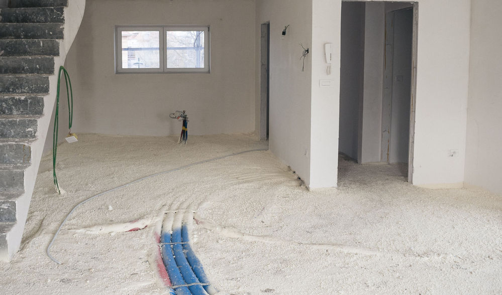 Aislamiento térmico en losas y pisos