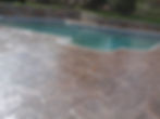 Wichita Stamped Concrete Pool Deck