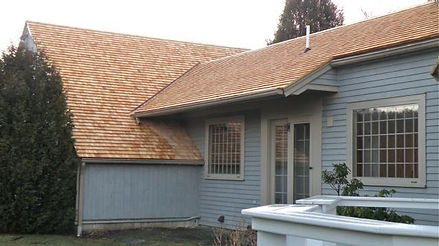 Dow's Eastern White Cedar Wood Roof Replacement Omaha