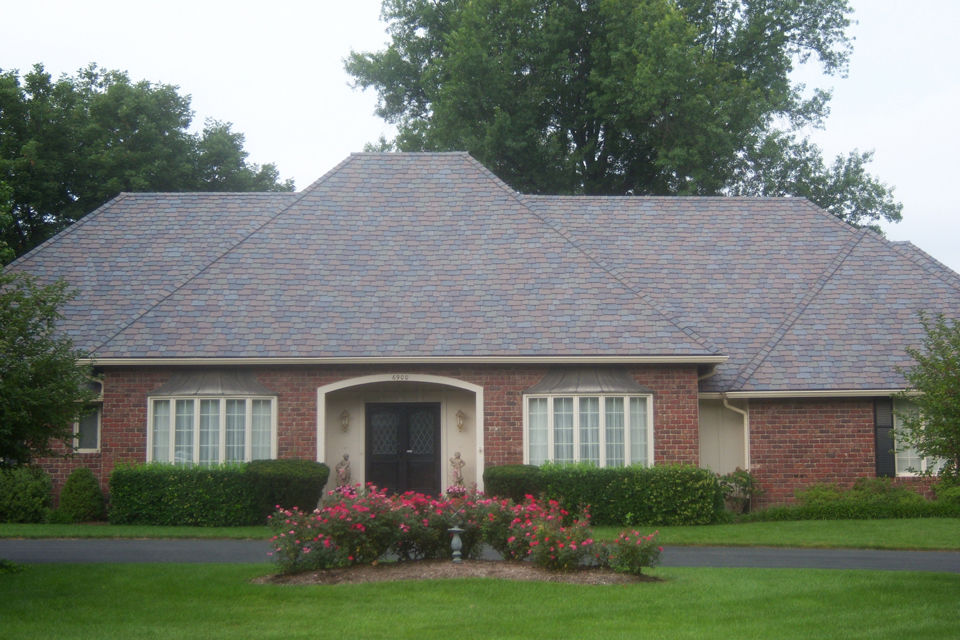 DaVinci Roofing Contractor Omaha - Multi Width Slate