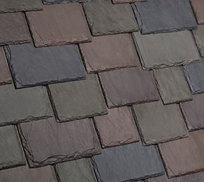 DaVinci Roofscapes Multi-Width Slate Aberdeen Swatch Omaha