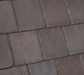 Kansas City DaVinci Roofscapes Bellaforte Slate - Brownstone-VariBlend Swatch