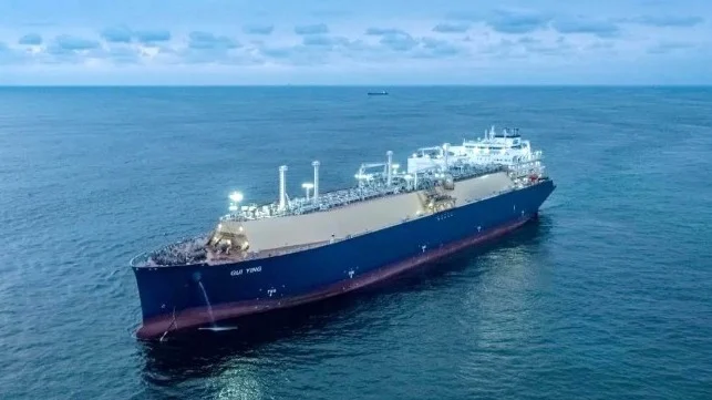 Chinese Shipbuilding Starts 2022 with Record LNG Carrier Order content media