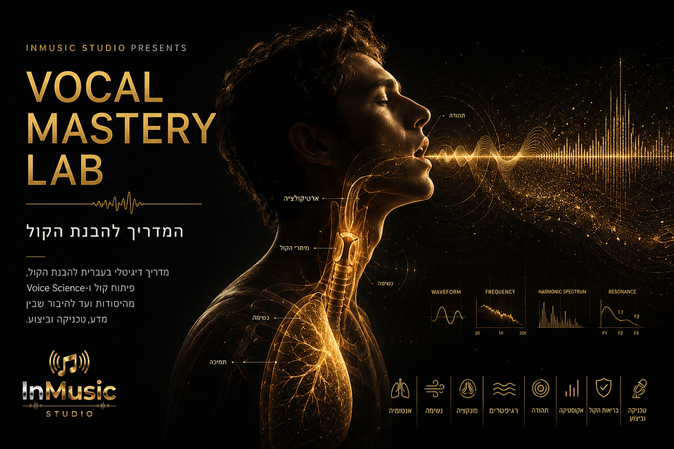 Vocal Mastery Lab המדריך להבנת הקול